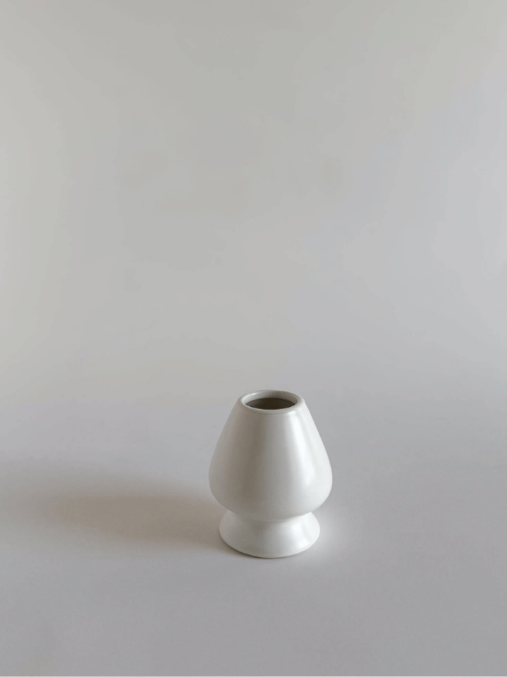 Matcha Whisk Tutucu Beyaz Mat