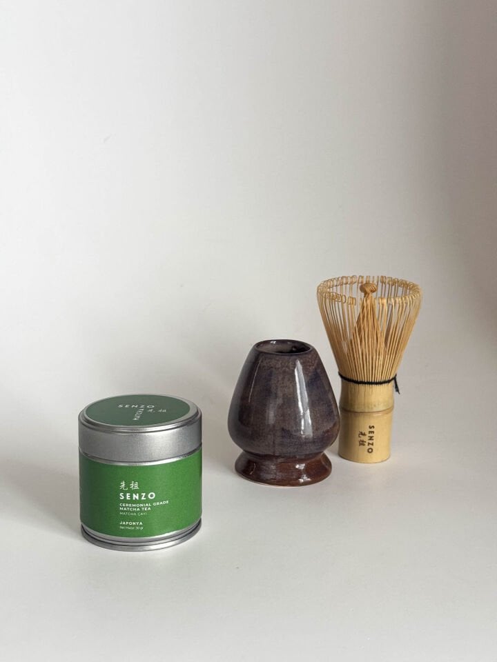 Matcha, Whisk & Whisk tutucu Seti