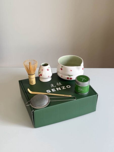 Kirazlı Matcha Seremoni Seti
